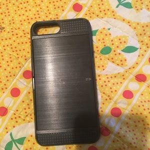 Black iPhone 6s Plus Card Case